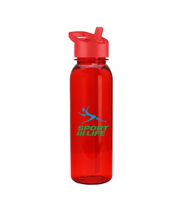 The Outdoorsman - 24 oz. Tritan bottle with Flip Straw lid