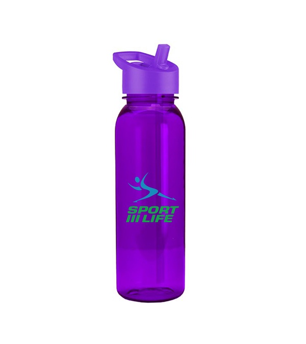The Outdoorsman - 24 oz. Tritan bottle with Flip Straw lid