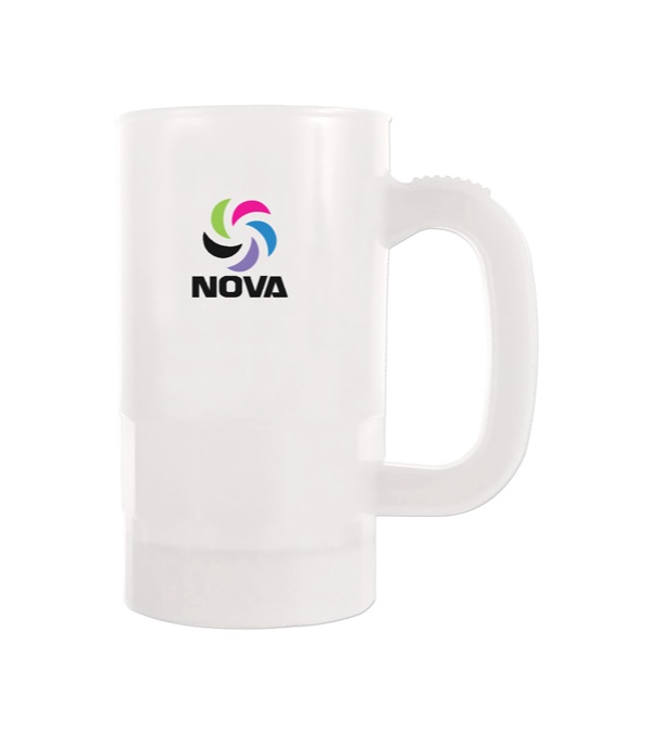 14 oz. Promo Beer Stein - Full Color Imprint