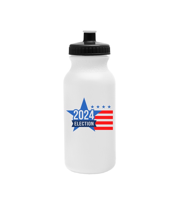 The Omni - 20 oz Bike Bottle White