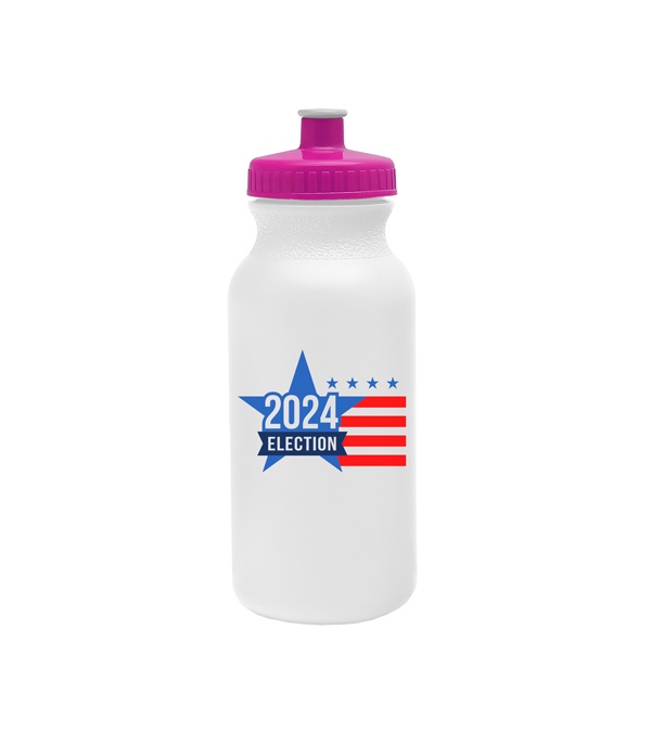 The Omni - 20 oz Bike Bottle White