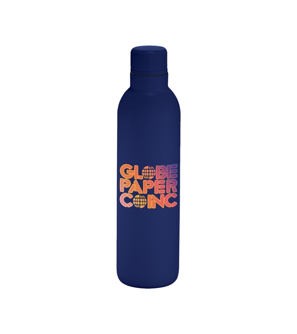 Thor Copper Vacuum Insulated Bottle 17 oz. - Full Color Imprint
