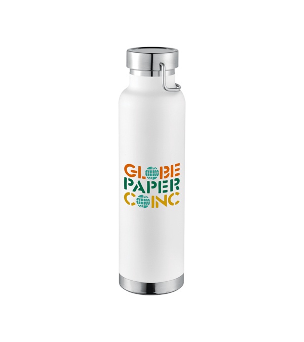 Thor Copper Vacuum Insulated Bottle 22 oz. - Full Color Imprint