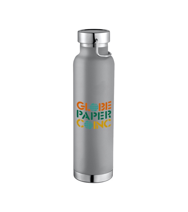 Thor Copper Vacuum Insulated Bottle 22 oz. - Full Color Imprint