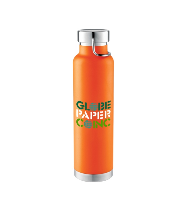Thor Copper Vacuum Insulated Bottle 22 oz. - Full Color Imprint