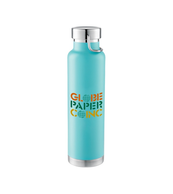 Thor Copper Vacuum Insulated Bottle 22 oz. - Full Color Imprint