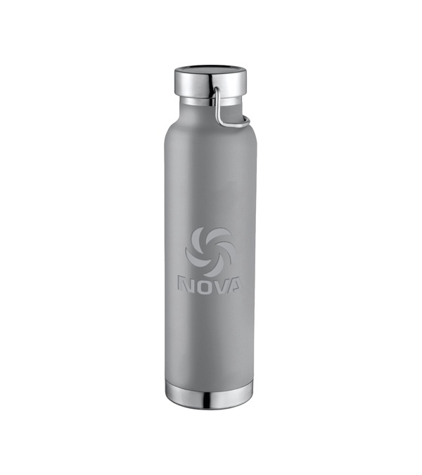 Thor Copper Vacuum Insulated Bottle 22 oz. - Laser