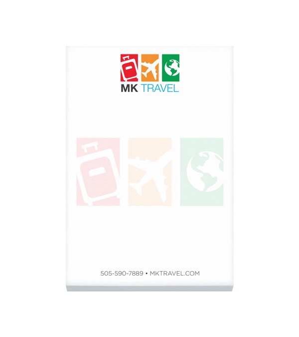 6 inch x 9 inch Non-Adhesive Scratch Pads - 50 sheets