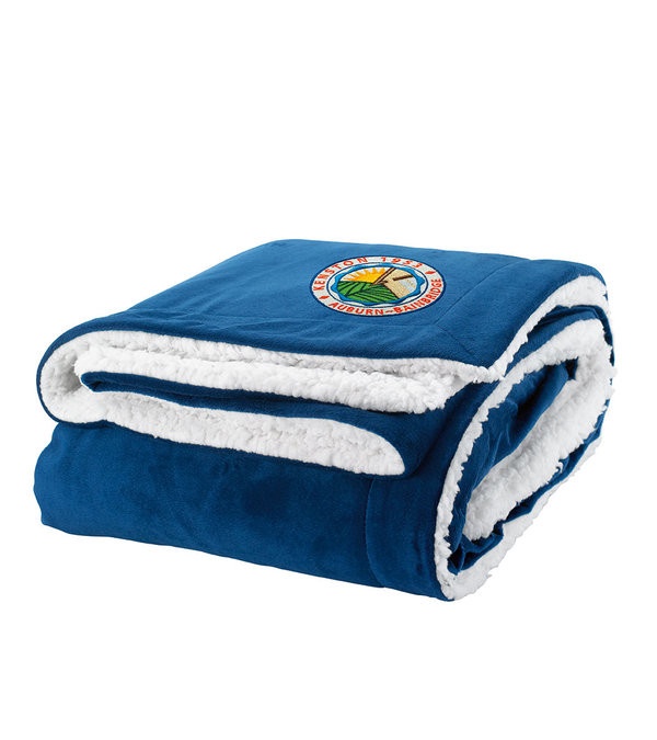 Sherpa Throw - Embroidered