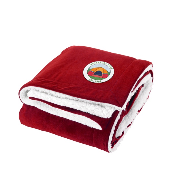 Sherpa Throw - Embroidered