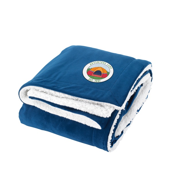 Sherpa Throw - Embroidered