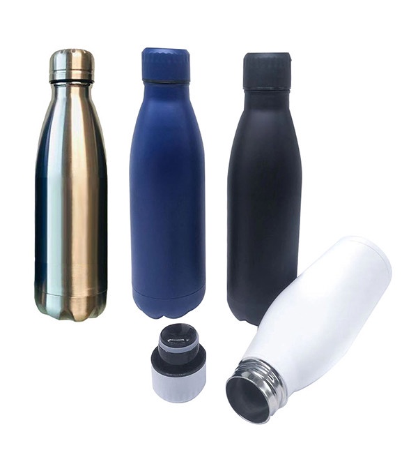 17 oz. Petra Vacuum Bottle - Screen Print - 24 Hour Rush