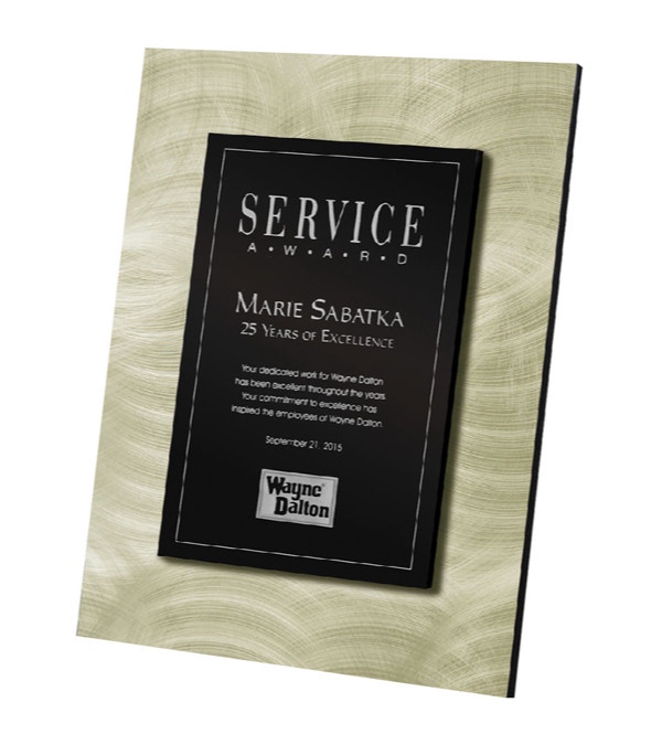 Gold Wall Plaque