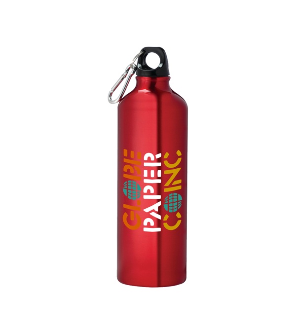 Pacific 26 oz. Aluminum Sports Bottle - Full Color Imprint