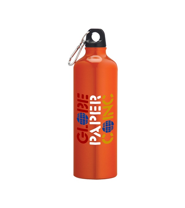 Pacific 26 oz. Aluminum Sports Bottle - Full Color Imprint