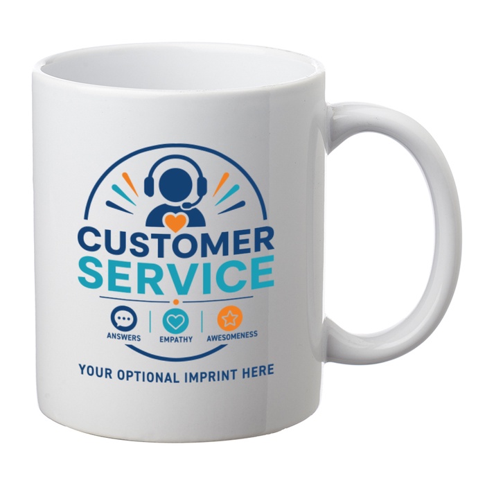 Customer Service Appreciation Mug (with optional personalization)