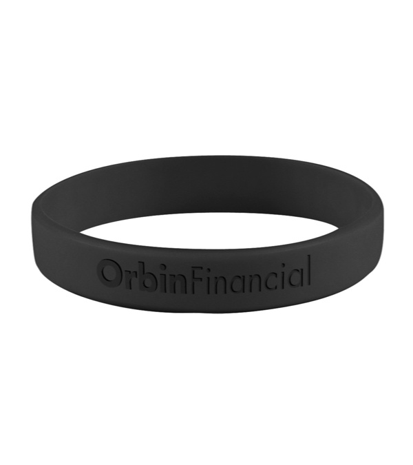Customized Single Color Silicone Bracelet