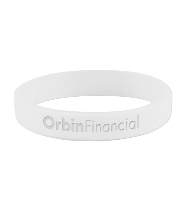 Customized Single Color Silicone Bracelet