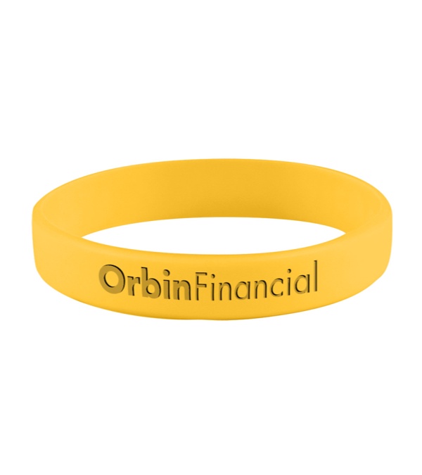 Customized Single Color Silicone Bracelet