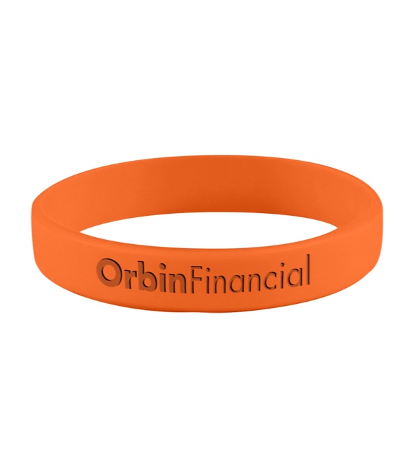 Customized Single Color Silicone Bracelet