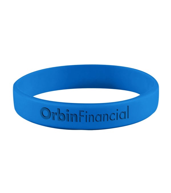 Customized Single Color Silicone Bracelet