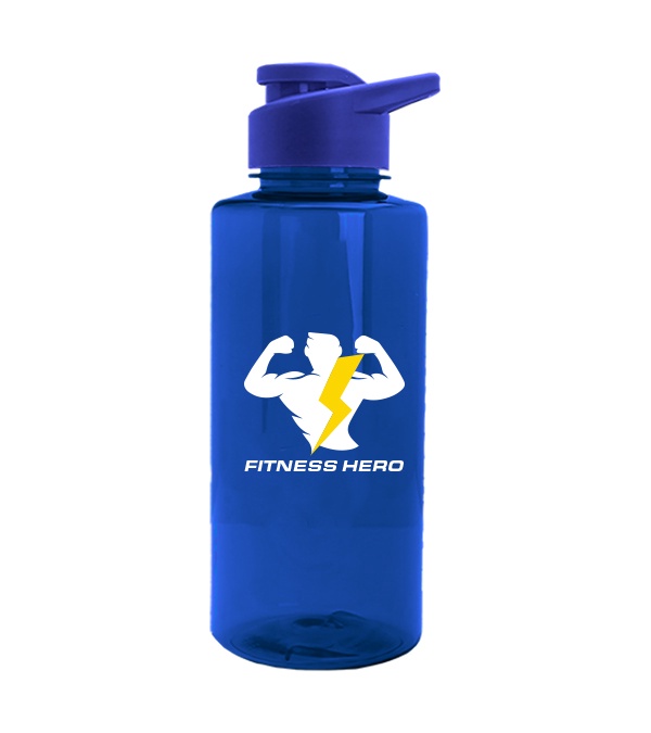 The Mountaineer - 36 oz. Tritan bottle with Drink thru lid