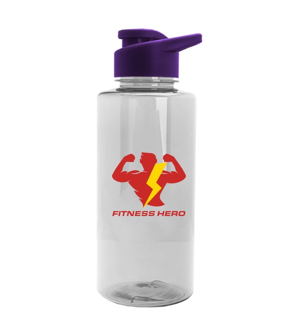 The Mountaineer - 36 oz. Tritan bottle with Drink thru lid