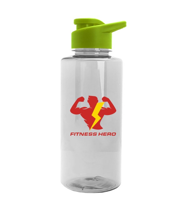 The Mountaineer - 36 oz. Tritan bottle with Drink thru lid