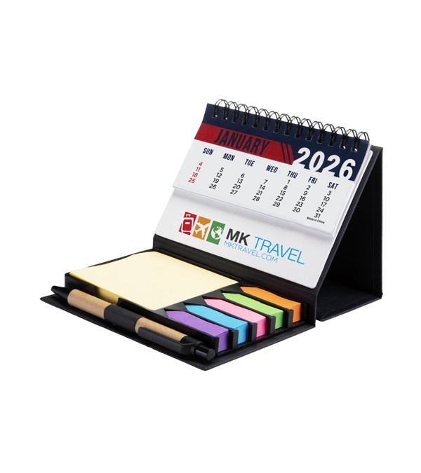 Mesa 4-in-1 Mini Desk Calendar 2026