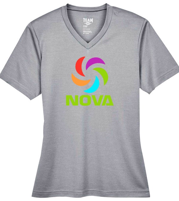 Team 365® Ladies Sonic Heather Performance T-Shirt