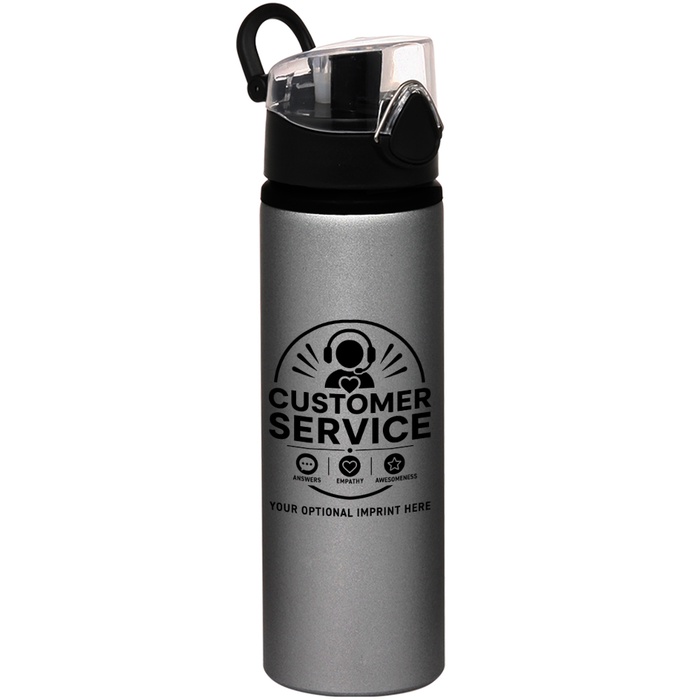 Customer Service Aluminum Bottle (personalization available)