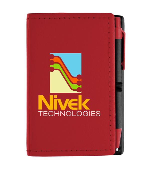 Honnings Pen, Note & Flag Set - Full Color Imprint