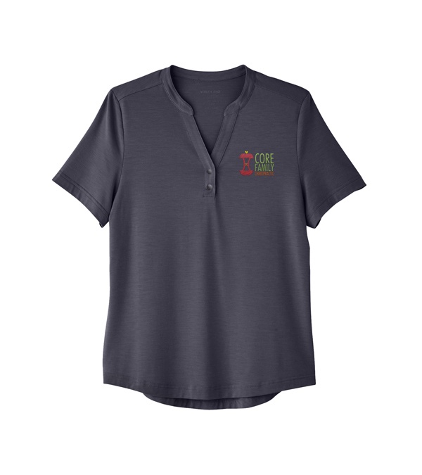 North End Ladies' Jaq Snap-Up Stretch Performance Polo - Embroidered