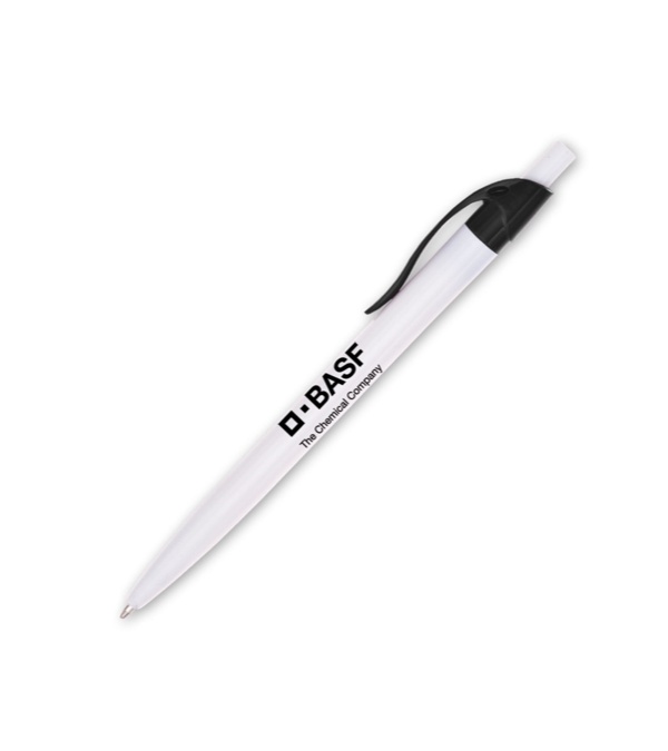 Nico White Barrel Pen