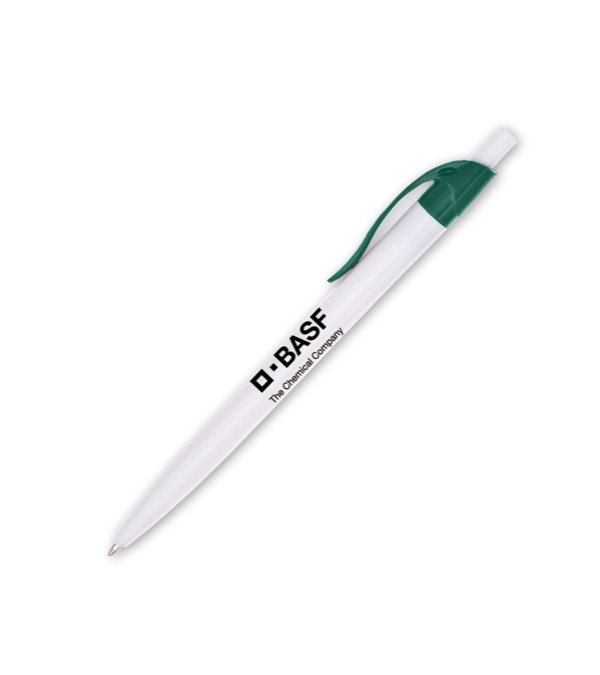 Nico White Barrel Pen