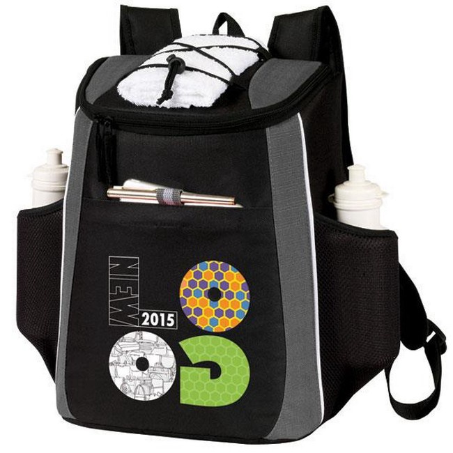 Accent 18 Can Custom Cooler Backpacks