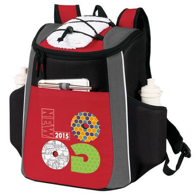 Accent 18 Can Custom Cooler Backpacks