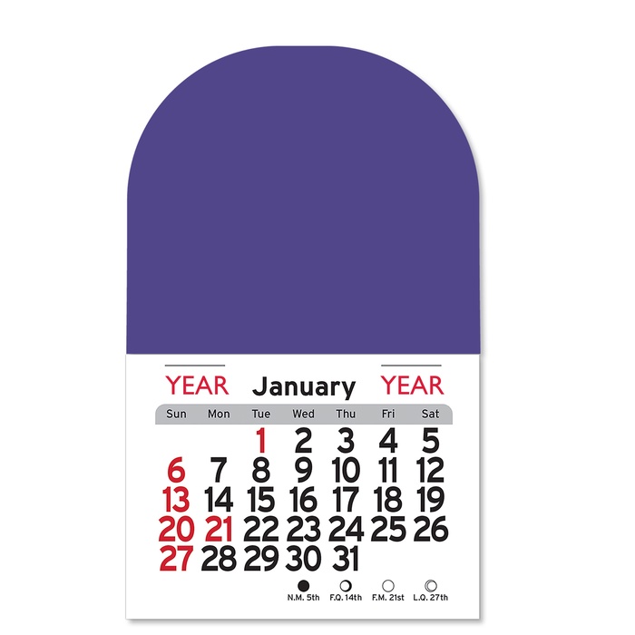 Adhesive Peel-N-Stick Arch 2026 Calendars