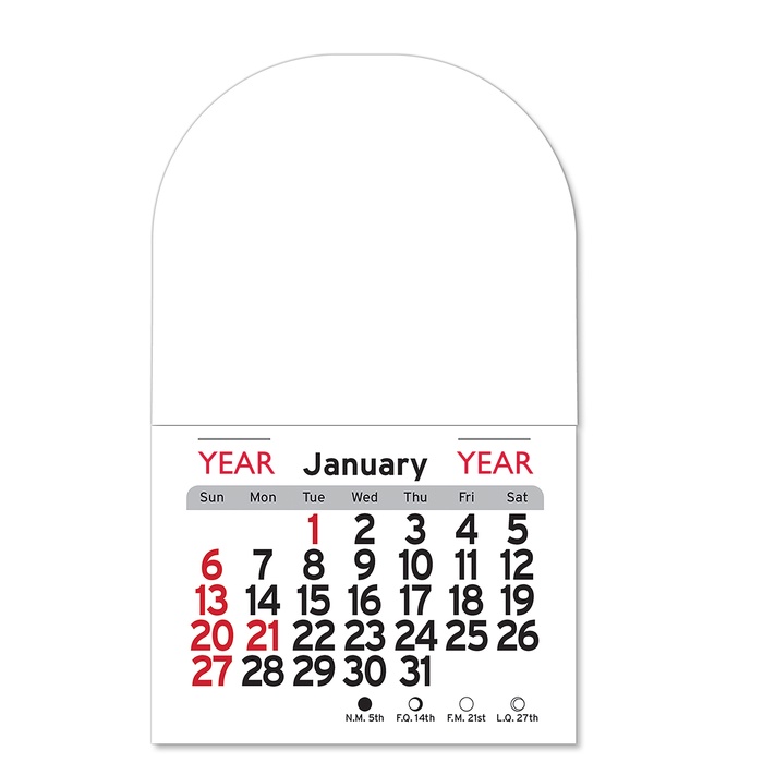 Adhesive Peel-N-Stick Arch 2026 Calendars