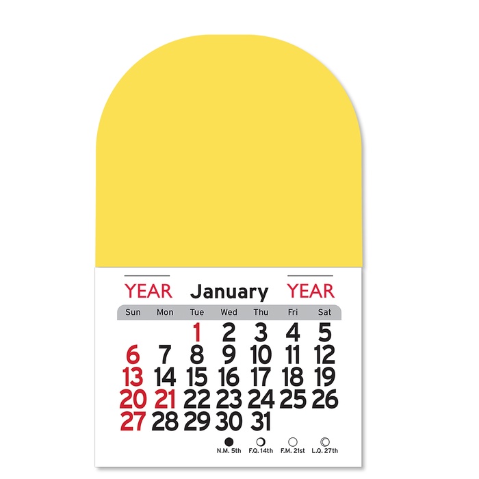 Adhesive Peel-N-Stick Arch 2026 Calendars