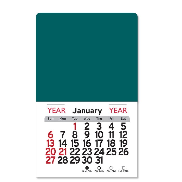 Adhesive Peel-N-Stick Square 2026 Promotional Calendars