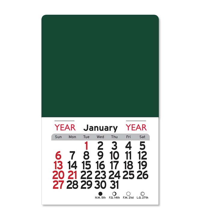 Adhesive Peel-N-Stick Square 2026 Promotional Calendars