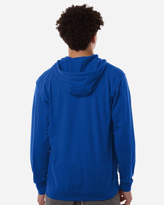 adidas Men's Game & Go Fleece Full-Zip Hooded Sweatshirt