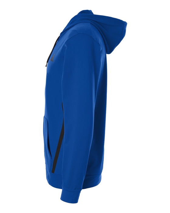 adidas Men's Game & Go Fleece Full-Zip Hooded Sweatshirt