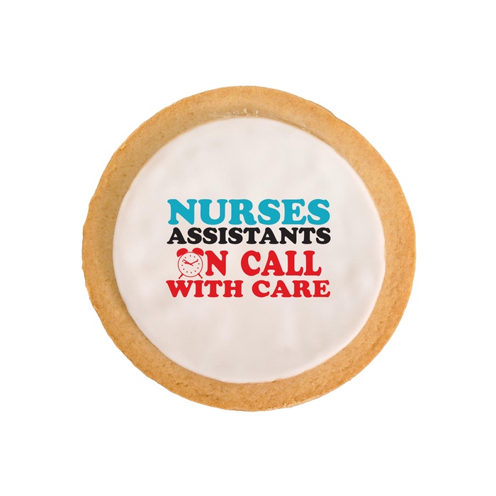 Nurse Assistants Frosted Sugar Cookies