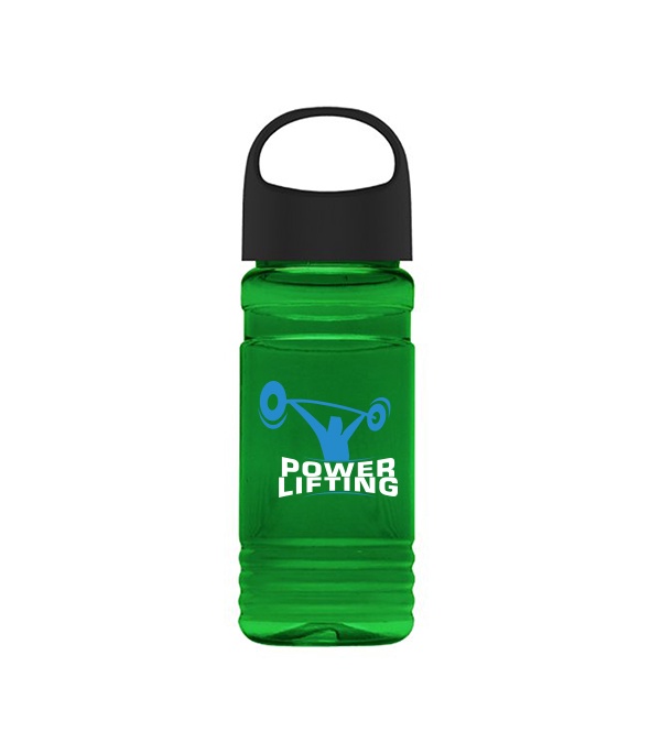 20 oz. UpCycle rPET Bottle Oval Crest Lid