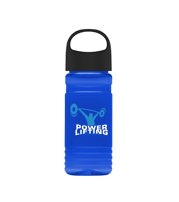 20 oz. UpCycle rPET Bottle Oval Crest Lid
