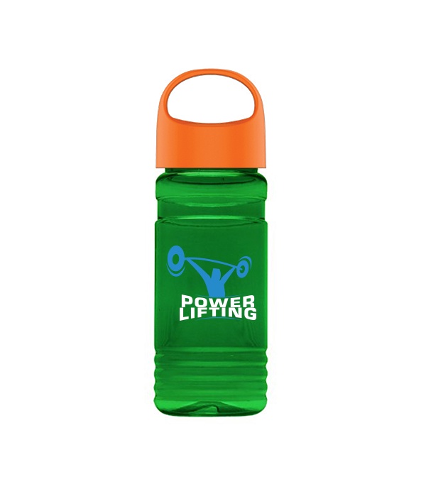 20 oz. UpCycle rPET Bottle Oval Crest Lid
