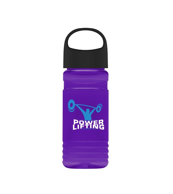 20 oz. UpCycle rPET Bottle Oval Crest Lid