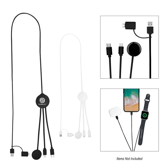 3' Multi-Charging Cable With Watch Dock